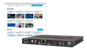 Binary™ 900 Series 4K Media over IP Transmitter with Audio Downmixing