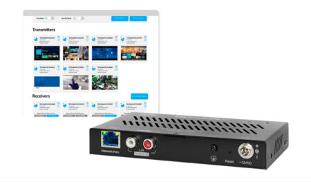Binary™ 900 Series 4K Media over IP Audio Transmitter